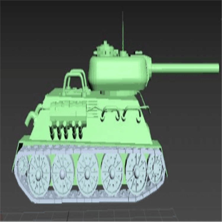 罗湖充气军用坦克模型